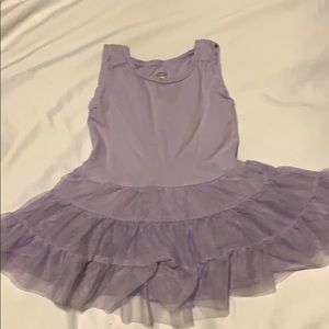2/$10 lilac tutu tank dress
